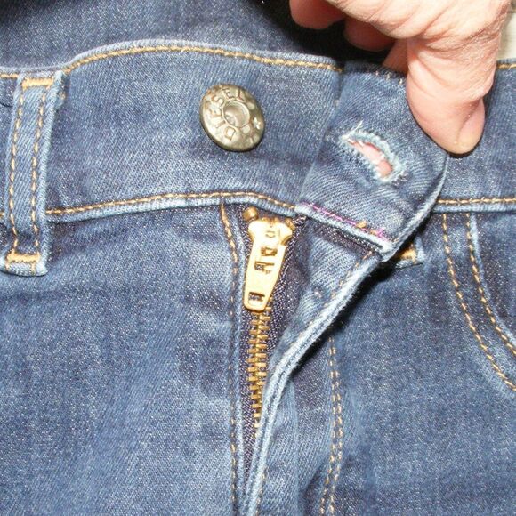 DIESEL Jeans, 27, LIVIER Jeggings, Skinny, Zipper fly, Back pockets, Blue - Picture 7 of 14